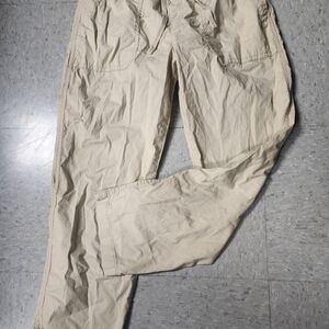 Sanctuary Tan Cargo Pants Lightweight Cotton Blend